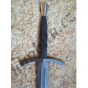 Jedenapůlruční meč Gotika s železnou hlavicí, měkčený